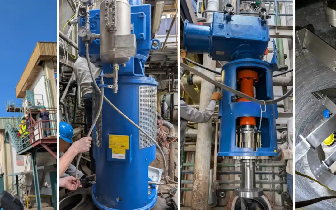 Caso en Egipto: agitadores industriales para emulsiones de alta viscosidad con diseño CFD y cierre mecánico doble